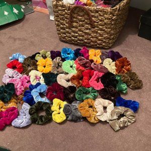 High Quality Velvet Scrunchies - 10 for $10